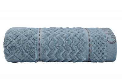 Полотенце "Наполи" 50*90 голубое 381673