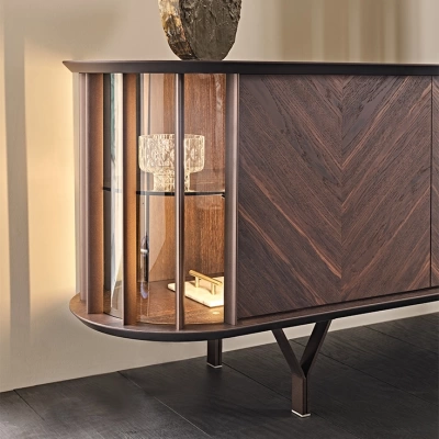 Комод Cattelan italia Costes 3 - 78 (640113081010) - legno rovere bruciato 489084