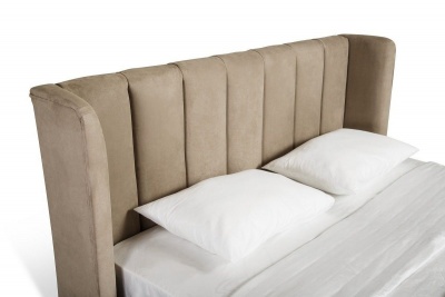 Кровать с решеткой Renata, отделка ткань Suede TL 005 кат 1 762047
