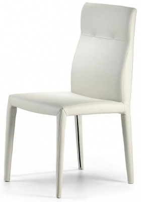 Обеденный стул Cattelan italia Agatha Flex 540 278 080 001 - ecopelle BIANCO 353902