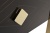 Тумбочка Golden Prism коричневая/золото 348656