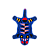Carpet Oggian Blue Panther L (Shaped) 544950