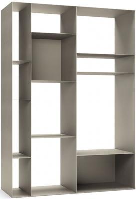 Стеллаж Cattelan italia Latitude + Optional ballast 70 640120080000 + 666412000010 - GFM11 goffrato titanio 789058