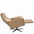 Вращающееся кресло Double Relax/ 5086 с кожаной обивкой 489504