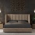 Кровать с решеткой Renata, отделка ткань Suede TL 005 кат 1 762047