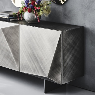Комод Cattelan italia Kayak B3 - base - OP69 matt graphite 775275