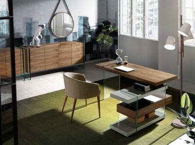 Стол письменный Decora 978OT /3003 орех 743785