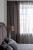 Портьера HOUSTON 275х260см серая 264827 Портьера HOUSTON 275х260см серая 264827