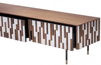 Комод Tonin Casa 8627 - canaletto walnut , carbon 621464