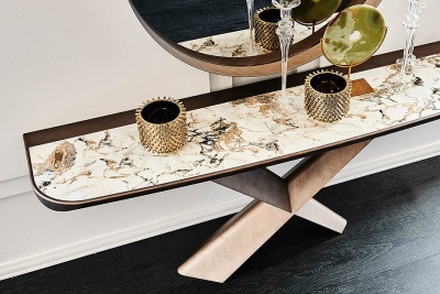 Консоль Cattelan italia TERMINAL Keramik Premium TERMINAL Keramik Premium - база brushed bronze 446820
