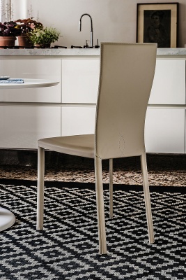 Обеденный стул Cattelan italia Nina 540 312 080 076 - AMARANTO cuciture 408506