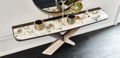 Консоль Cattelan italia Terminal Keramik Premium - Brushed Bronze , ceramica 703716