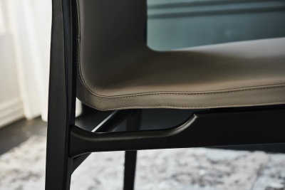 Обеденный стул Cattelan italia Ginevra 540 219 090 003 - ecopelle PANNA 751204