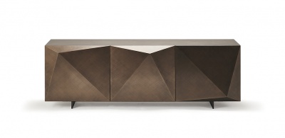Комод Cattelan italia 3 + Optional drawer*3 - brushed bronze , OP69 197910