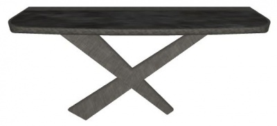 Консоль Cattelan italia Terminal Keramik Premium - Brushed Grey / KM04 Ardesia 331459