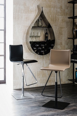 Обеденный стул Cattelan italia Toto 550005080042 - ecopelle MARRONE 225975