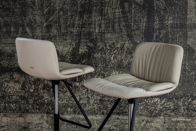 Обеденный стул Cattelan italia Axel 540237070036 - ecopelle CEMENTE 862618