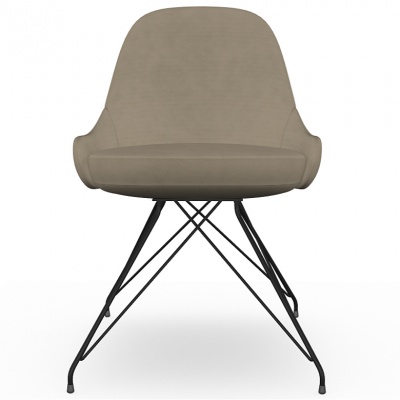 Обеденный стул Sovet Italia Cadira S P8272 - Trevira - step , Ткань 816571