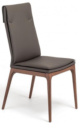 Обеденный стул Cattelan italia Sofia 540 260 280 026 - ecopelle FANGO 651523