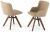 Обеденный стул Cattelan italia Mulan 540 258 160 004 - ecopelle BEIGE 402740