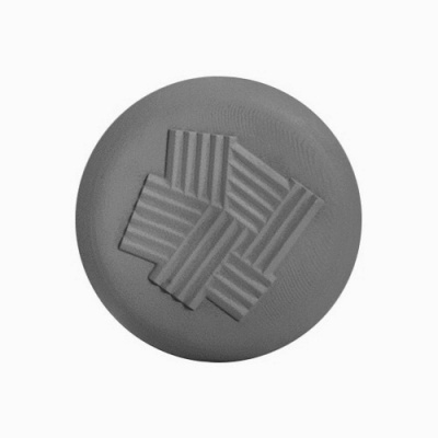 Блюдо, d16*h1.5, черный антрацит (anthracite black) 776869