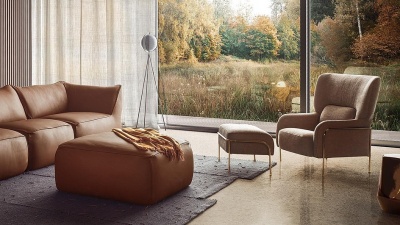 Кресло Pianca Platea D9PL090 - fabric and non - removable 404689