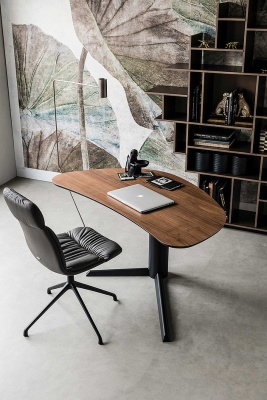 Кресло Cattelan italia Kelly 540 229 070 037 - ecopelle ARDESIA 667657