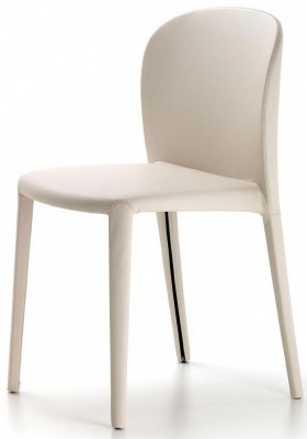 Обеденный стул Cattelan italia Daisy 540 287 080 001 - ecopelle BIANCO 275687
