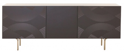 Комод Tonin Casa 8621A - matt gold base , gun - metal 912479