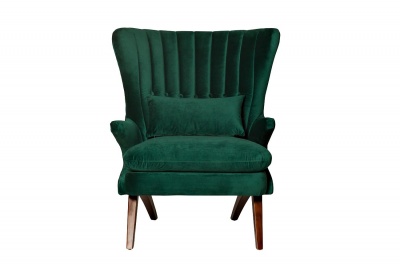 Кресло зеленое велюровое 278191