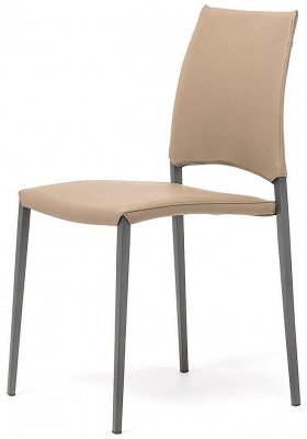 Обеденный стул Cattelan italia Sally 540256090005 - ecopelle TORTORA 499193
