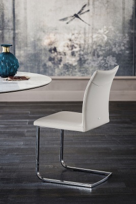 Обеденный стул Cattelan italia Janet 540246080001 - ecopelle BIANCO 873479