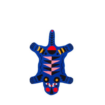 Carpet Oggian Blue Panther M (Shaped) 950436