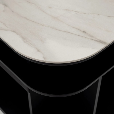 Письменный стол Cattelan italia Wall Street 700114080031 - Goffrato nero GF73 / ceramic 616565