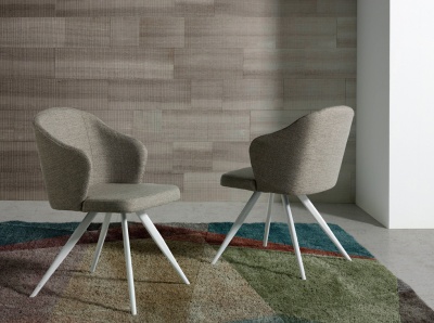 Стул F3208-GRIS /4057 черные ножки 851257