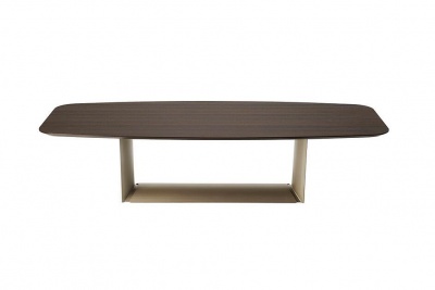 Обеденный стол Cattelan italia Dragon Dragon Wood B - топ с закругленными 269605