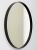 Зеркало Sovet Italia Visual Round P5372 - black GN , cтекло 592110