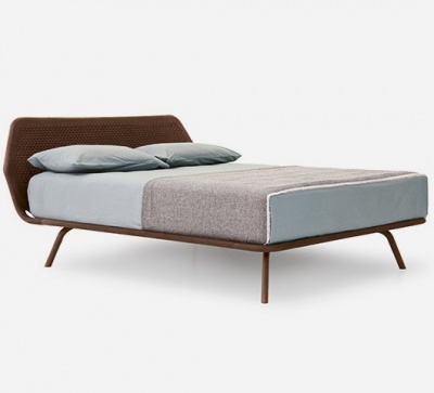 Кровать Pianca Trama Intreccio WRCT35N - leather , Кожа 979789