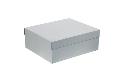 Коробка подарочная My Warm Box 41*35*15см серебристая 405571