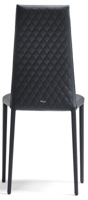 Обеденный стул Cattelan italia Kay Couture 540230080024 - ecopelle NERO 701532