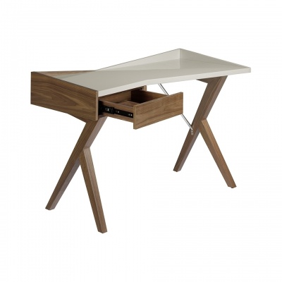 Стол Comodidad орех / жемчужный лак W1010OT /3018 Ral 7035 978565