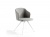 Стул F3208-GRIS /4057 черные ножки 851257 Стул F3208-GRIS /4057 черные ножки 851257