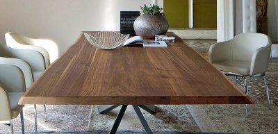 Обеденный стол Cattelan italia Spyder wood - топ - NC walnut canaletto 515266