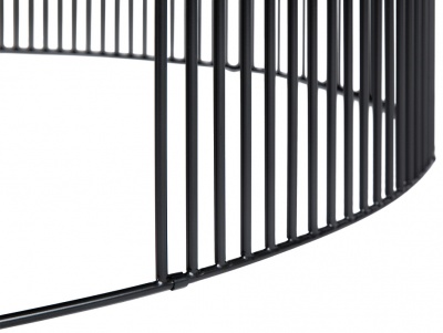 Журнальный столик Tonin Casa Andra 6934 G - база - matt black 399686