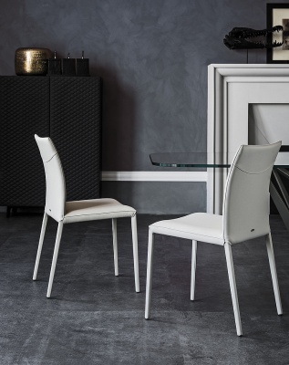 Обеденный стул Cattelan italia Norma 540240080024 - ecopelle NERO 396982