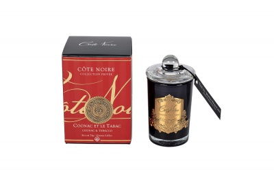 Свеча ароматическая Cognac/Tobacco в стакане в упаковке 747304