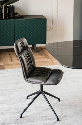 Кресло Cattelan italia Kelly 540 229 070 037 - ecopelle ARDESIA 667657