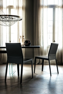 Обеденный стул Cattelan italia Margot 905 500 300 004 - cuoio NERO 165704