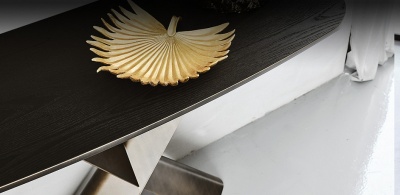 Консоль Cattelan italia Terminal Wood - C 580100083013 - Brushed Bronze / elm 185639