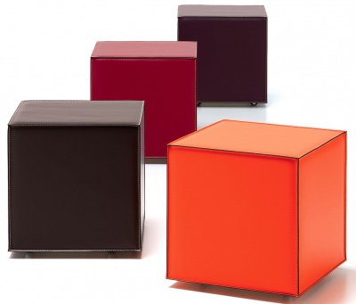 Пуф Cattelan italia Kubo Pouf 660 102 010 089 - cuoio ROSSO CORSA 236883